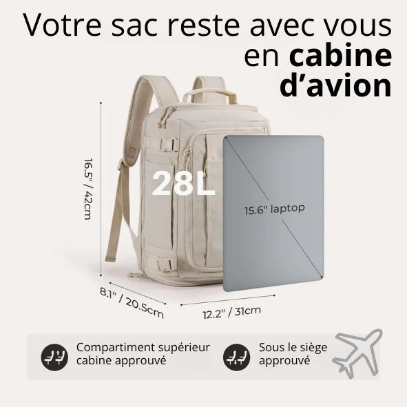 Sac à dos BLAST 28 - L'avion pour lui, c'est gratuit