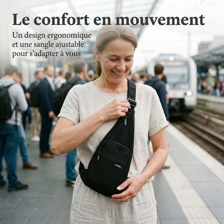Holster Élite RFID sécurisé. Sacoche compacte
