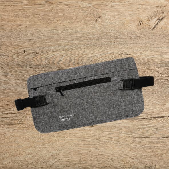 Pochette secrète de ceinture Bagsmart - Protection de CB des ondes RFID