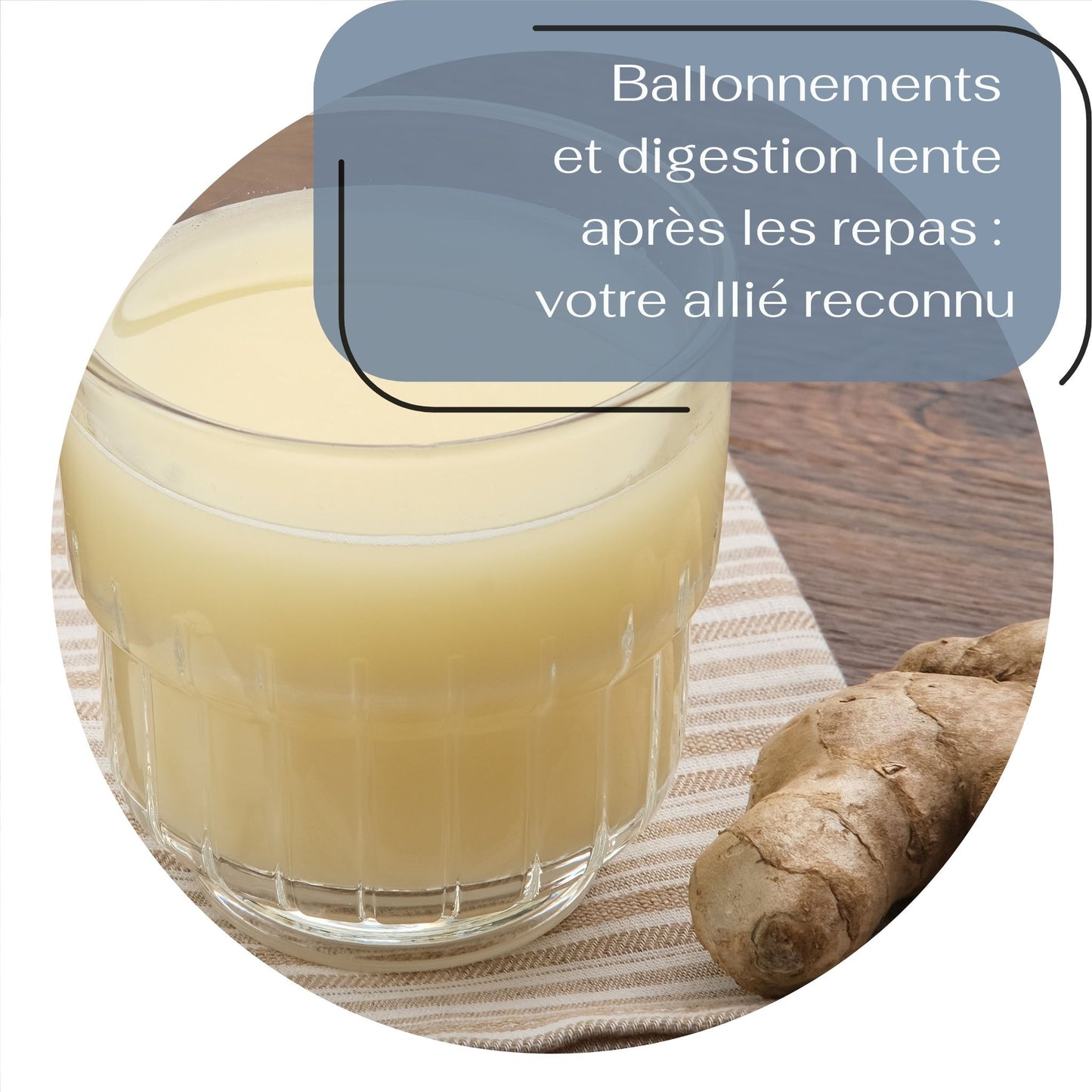 Gingoba Shot, élixir énergisant naturel au Gingembre