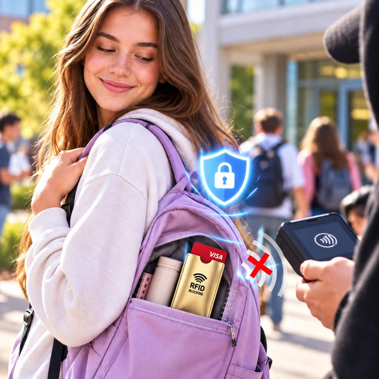 3 + 1 OFFERT Étui fin Protection Carte Bancaire des ondes RFID NFC sans contact