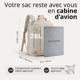 Sac à dos de voyage premium BLAST – Confort cabine, organisé et élégant