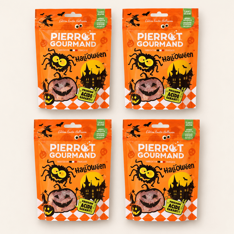🎃 Lot Halloween – Bonbons, Sucettes &amp; Surprise Offerte 👻