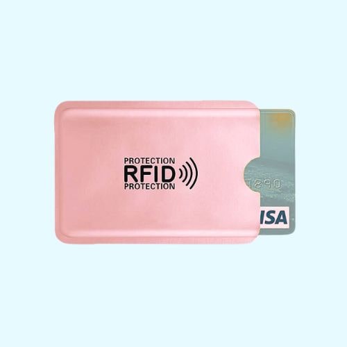 Pochette RFID protection piratage CB